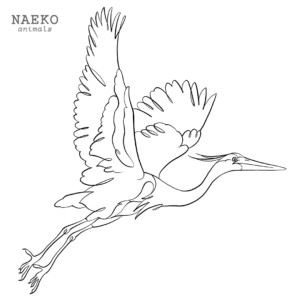 NAEKO Great blue heron