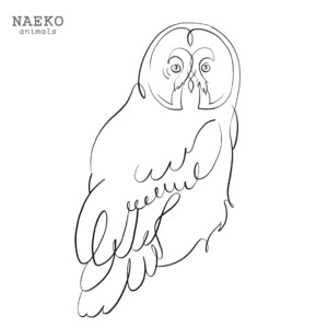 NAEKO Great grey owl