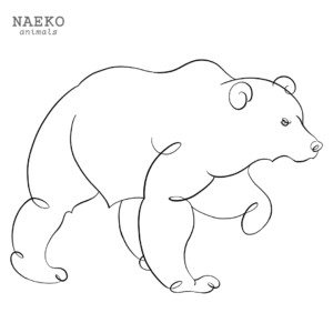 NAEKO Grizzly bear